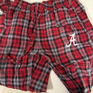 Bama drawstring plaid pants